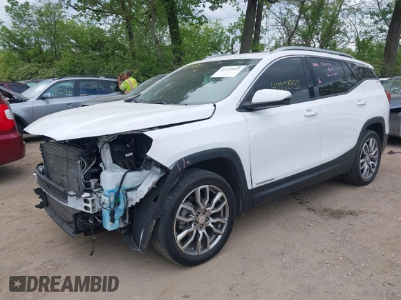 2020 GMC Terrain SLT with VIN 3GKALVEV0LL110491, listed as a IAAI auction lot 42222932 with 89,322 mi miles and . Bid and sale history available at DreamBid. Image 6.