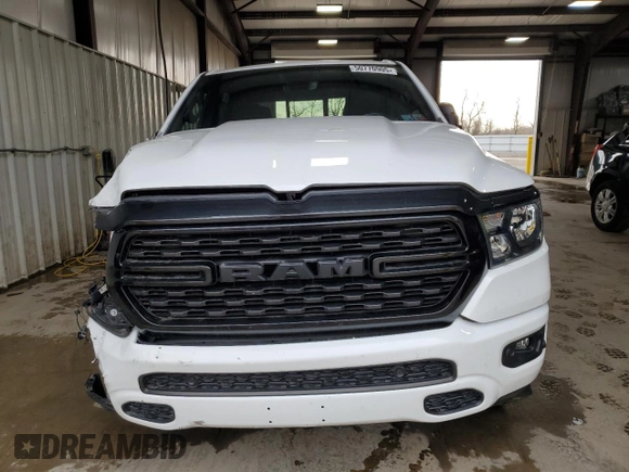 2022 Ram 1500 Big Horn with VIN 1C6SRFFT1NN137100, listed as a Copart auction lot 50770905 with 32,699 mi miles and Salvage Title. Bid and sale history available at carsss.com. Image 5.