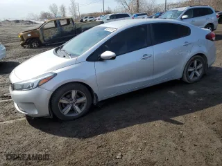 2018 Kia Forte S with VIN 3KPFL4A78JE181457, listed as a Copart auction lot 49241015 with 119,188 mi miles and Salvage Title. Bid and sale history available at carsss.com. Image 1.