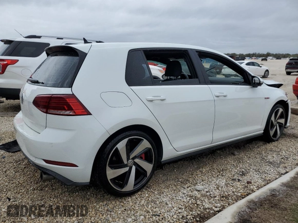 2020 Volkswagen Golf GTI S with VIN 3VW6T7AU0LM006682, listed as a Copart auction lot 38932044 with 50,030 mi miles. Bid and sale history available at carsss.com. Image 3.
