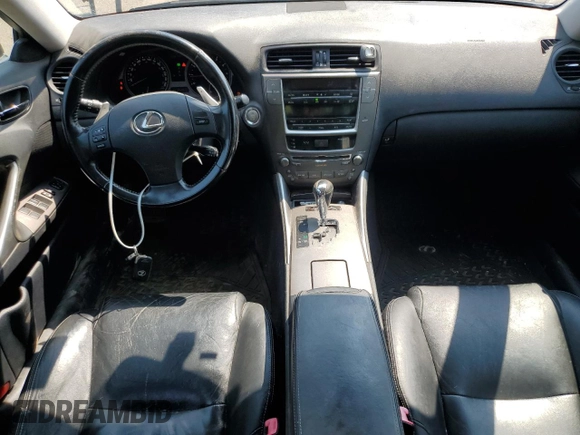 2009 Lexus IS 250 with VIN JTHBK262195103577, listed as a Copart auction lot 62985955 with 254,602 mi miles and Clean title. Bid and sale history available at DreamBid. Image 8.