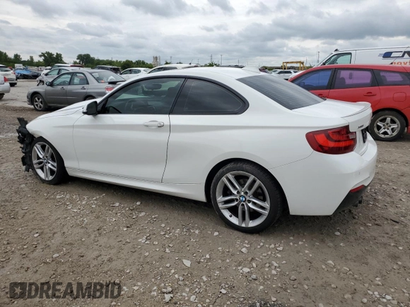 2017 BMW 2 Series 230i xDrive with VIN WBA2H9C39HV642448, listed as a Copart auction lot 66346424 with 79,097 mi miles and Salvage Title. Bid and sale history available at carsss.com. Image 2.