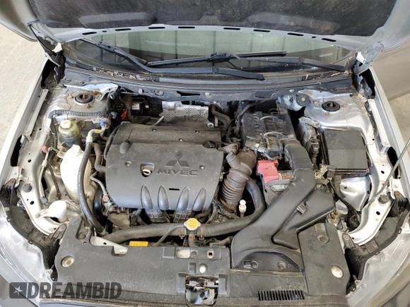 2012 Mitsubishi Lancer SE with VIN JA32V2FW2CU008971, listed as a Copart auction lot 61048685 with 124,815 mi miles and Non repairable. Bid and sale history available at DreamBid. Image 11.