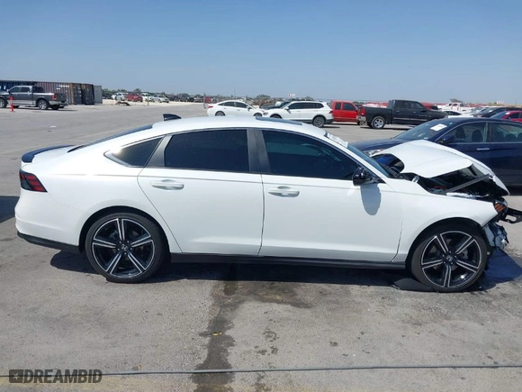2024 Honda Accord Hybrid Sport with VIN 1HGCY2F53RA029702, listed as a IAAI auction lot 41831925 with 10,899 mi miles. Bid and sale history available at carsss.com. Image 14.