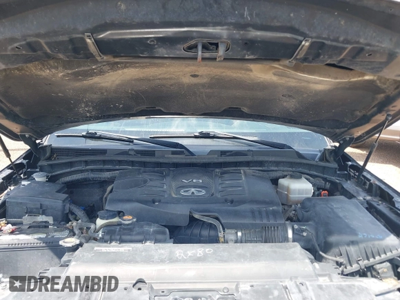 2019 Infiniti QX80 LUXE with VIN JN8AZ2NE2K9229471, listed as a IAAI auction lot 41927848 with Not Provided miles. Bid and sale history available at carsss.com. Image 10.