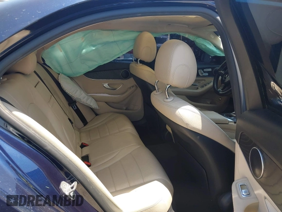 2017 Mercedes-Benz C 300 with VIN 55SWF4JB0HU231959, listed as a IAAI auction lot 42336822 with 133,321 mi miles and . Bid and sale history available at DreamBid. Image 8.