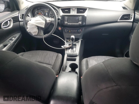 2017 Nissan Sentra S with VIN 3N1AB7AP5HY325038, listed as a Copart auction lot 58918975 with 164,232 mi miles and Salvage title. Bid and sale history available at DreamBid. Image 8.
