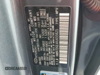 2024 Hyundai Palisade Calligraphy with VIN KM8R7DGE4RU655825, listed as a Copart auction lot 60560485 with 17,646 mi miles and Salvage title. Bid and sale history available at DreamBid. Image 12.