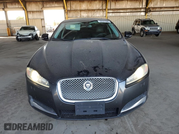 2013 Jaguar XF I4 RWD with VIN SAJWA0ES9DPS78797, listed as a Copart auction lot 42377585 with 129,987 mi miles and Salvage Title. Bid and sale history available at carsss.com. Image 5.