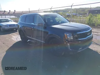 2022 Kia Telluride SX z VIN 5XYP5DHC1NG285427, wystawiony jako IAAI lot #42135470 z przebiegiem 47 764 mil mil oraz . Historia ofert i sprzedaży dostępna na DreamBid. Obrazek 1.
