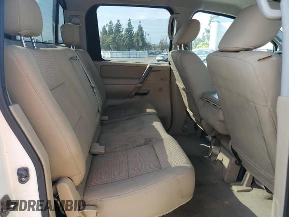 2011 Nissan Titan SV with VIN 1N6AA0EKXBN322210, listed as a Copart auction lot 54178105 with 125,380 mi miles and Salvage Title. Bid and sale history available at DreamBid. Image 10.