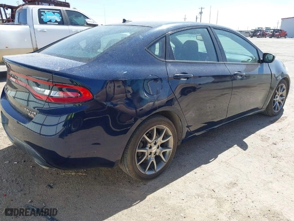 2014 Dodge Dart SXT with VIN 1C3CDFBB2ED669748, listed as a IAAI auction lot 41777430 with 136,454 mi miles. Bid and sale history available at carsss.com. Image 4.