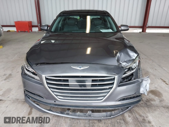 2015 Hyundai Genesis 3.8L with VIN KMHGN4JE8FU071736, listed as a IAAI auction lot 41732022 with 92,361 mi miles. Bid and sale history available at carsss.com. Image 12.