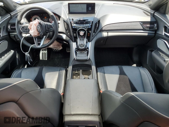 2021 Acura RDX w/A-Spec Package with VIN 5J8TC2H66ML004391, listed as a Copart auction lot 59773445 with 44,932 mi miles and Salvage title. Bid and sale history available at DreamBid. Image 8.