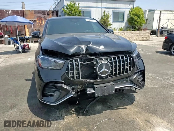 2024 Mercedes-Benz GLE 53 AMG with VIN 4JGFD6BB7RA981902, listed as a Copart auction lot 54250745 with 50,621 mi miles and Salvage title. Bid and sale history available at DreamBid. Image 14.