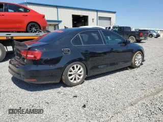 2015 Volkswagen Jetta SE with VIN 3VWD07AJ0FM414285, listed as a Copart auction lot 51930645 with 136,618 mi miles and Salvage title. Bid and sale history available at DreamBid. Image 3.