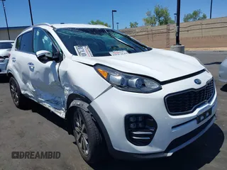 2018 Kia Sportage EX with VIN KNDPN3AC1J7468130, listed as a IAAI auction lot 42269485 with 46,123 mi miles and . Bid and sale history available at DreamBid. Image 1.