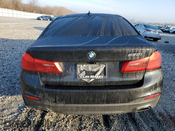 2018 BMW 5 Series 530i with VIN WBAJA5C59JG900021, listed as a Copart auction lot 43466695 with Not Provided miles and Salvage Title. Bid and sale history available at carsss.com. Image 6.