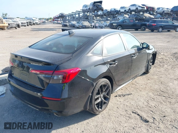 2023 Honda Civic Sport z VIN 2HGFE2F51PH516045, wystawiony jako IAAI lot #42171142 z przebiegiem 24 478 mil mil oraz . Historia ofert i sprzedaży dostępna na DreamBid. Obrazek 4.