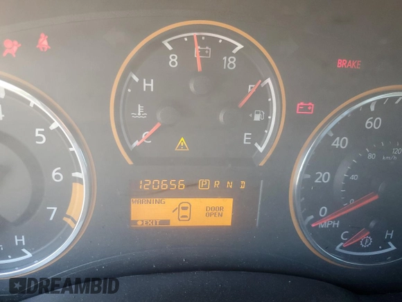 2013 Nissan Titan SL with VIN 1N6BA0ED7DN312114, listed as a Copart auction lot 77144014 with 120,656 mi miles and Salvage Title. Bid and sale history available at carsss.com. Image 9.