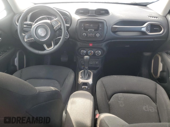 2015 Jeep Renegade Sport with VIN ZACCJBAT5FPB25299, listed as a Copart auction lot 43373395 with 54,867 mi miles and Salvage Title. Bid and sale history available at DreamBid. Image 8.