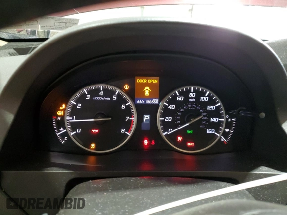 2016 Acura RDX Technology with VIN 5J8TB4H5XGL030325, listed as a Copart auction lot 53808115 with 138,368 mi miles and Salvage title. Bid and sale history available at DreamBid. Image 9.