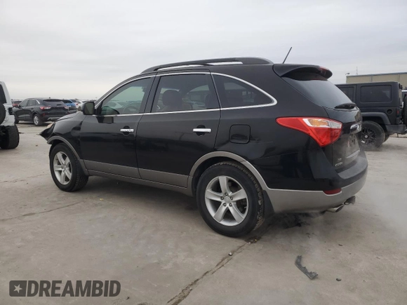 2011 Hyundai Veracruz Limited with VIN KM8NU4CC9BU176799, listed as a Copart auction lot 46308045 with 116,775 mi miles and Salvage title. Bid and sale history available at DreamBid. Image 2.