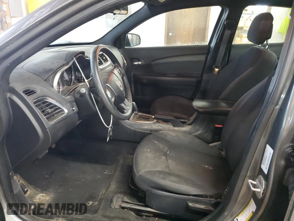 2012 Dodge Avenger SE with VIN 1C3CDZAG4CN254727, listed as a Copart auction lot 45271155 with 206,291 mi miles and Salvage Title. Bid and sale history available at DreamBid. Image 7.