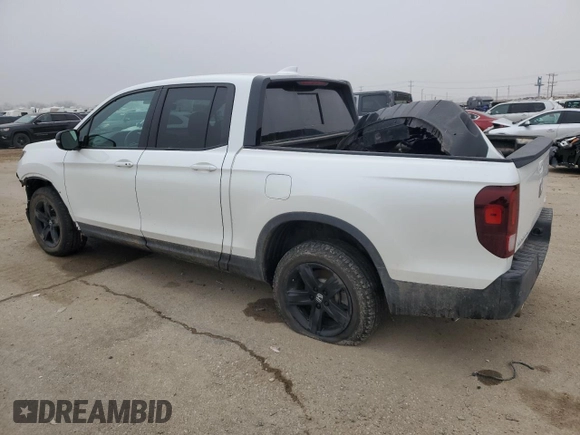 2022 Honda Ridgeline Black Edition with VIN 5FPYK3F84NB025222, listed as a Copart auction lot 83530384 with 43,420 mi miles and Salvage title. Bid and sale history available at DreamBid. Image 2.