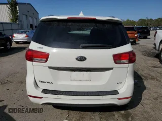 2017 Kia Sedona LX with VIN KNDMB5C1XH6237147, listed as a Copart auction lot 45484495 with Not Provided miles and Salvage Title. Bid and sale history available at DreamBid. Image 6.