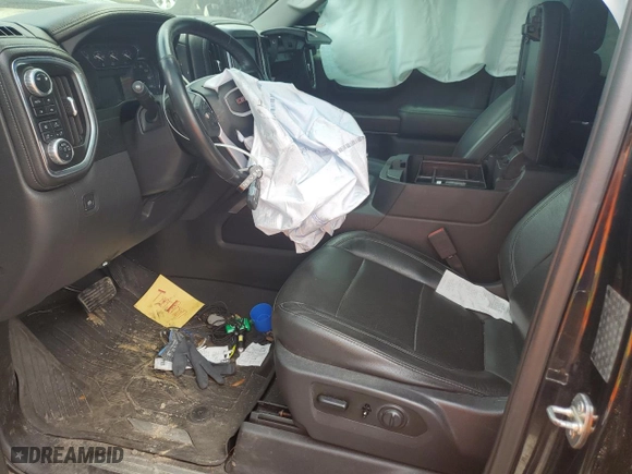 2019 GMC Sierra 1500 SLT with VIN 3GTU9DEL2KG205383, listed as a Copart auction lot 86866304 with 112,207 mi miles and Salvage Title. Bid and sale history available at carsss.com. Image 7.
