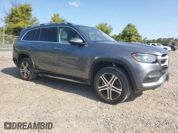 2020 Mercedes-Benz GLS 450 with VIN 4JGFF5KE3LA132145, listed as a Copart auction lot 70761804 with 61,485 mi miles and Salvage Title. Bid and sale history available at DreamBid. Image 4.