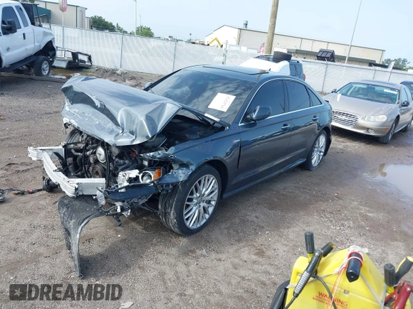 2016 Audi A6 Premium Plus with VIN WAUFGAFC3GN180467, listed as a IAAI auction lot 42429785 with 121,033 mi miles and . Bid and sale history available at DreamBid. Image 2.