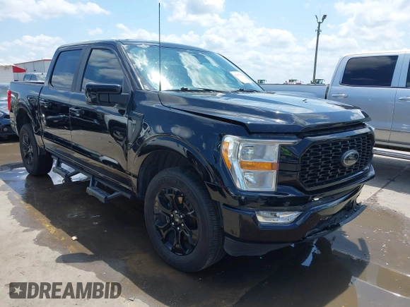 2022 Ford F-150 XL with VIN 1FTFW1E5XNFC27087, listed as a IAAI auction lot 42207284 with 37,745 mi miles and . Bid and sale history available at DreamBid. Image 1.