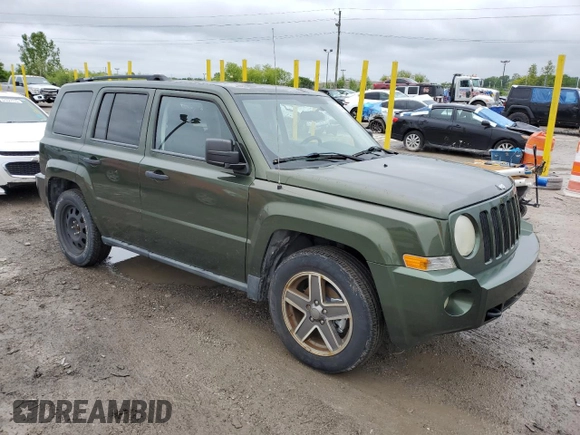 2009 Jeep Patriot Sport z VIN 1J4FF28B39D249631, wystawiony jako Copart lot #55471465 z przebiegiem 130 667 mil mil oraz Czysty tytuł • Clean title. Historia ofert i sprzedaży dostępna na DreamBid. Obrazek 4.