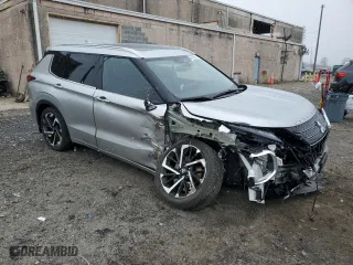 2023 Mitsubishi Outlander SEL with VIN JA4J4VA80PZ043358, listed as a Copart auction lot 44724815 with 21,932 mi miles and Salvage Title. Bid and sale history available at carsss.com. Image 4.