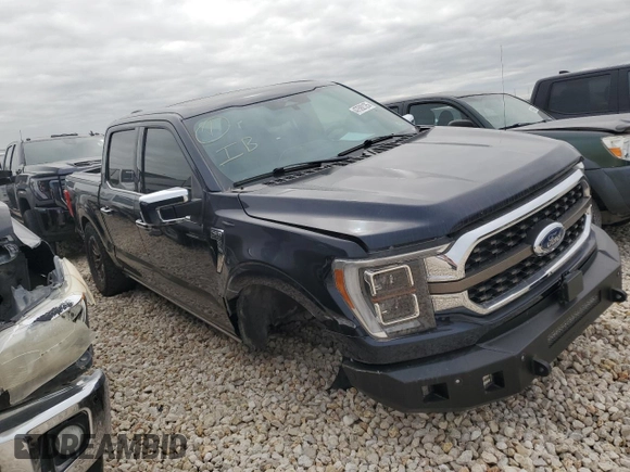 2023 Ford F-150 XL with VIN 1FTFW1E89PFD18610, listed as a Copart auction lot 47592125 with 19,541 mi miles and Salvage Title. Bid and sale history available at carsss.com. Image 1.