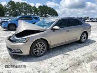 2017 Volkswagen Passat SE with VIN 1VWGT7A38HC083014, listed as a Copart auction lot 61201735 with 127,089 mi miles and Salvage title. Bid and sale history available at DreamBid. Image 1.