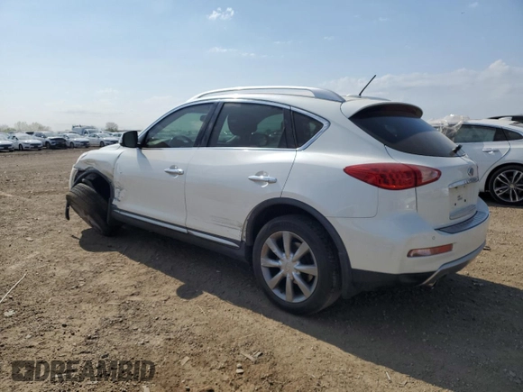 2017 Infiniti QX50 z VIN JN1BJ0RR5HM402806, wystawiony jako Copart lot #56304415 z przebiegiem 48 921 mil mil oraz Szkoda całkowita • Salvage title. Historia ofert i sprzedaży dostępna na DreamBid. Obrazek 2.