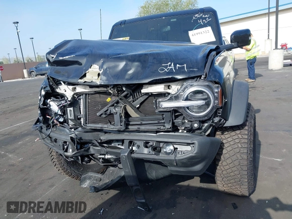 2024 Ford Bronco Outer Banks with VIN 1FMDE8BH2RLB45441, listed as a IAAI auction lot 41991322 with 4,056 mi miles and . Bid and sale history available at DreamBid. Image 13.