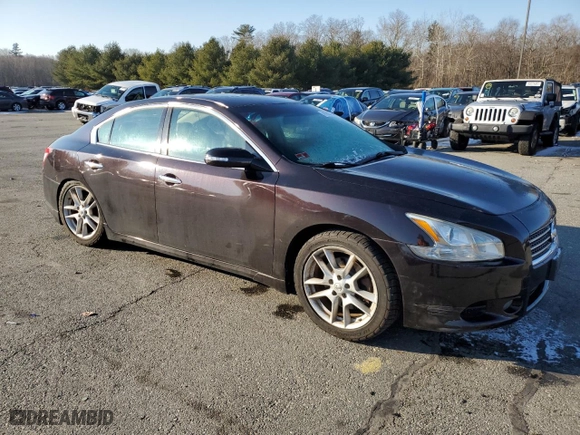 2010 Nissan Maxima 3.5 SV w/Sport Pkg with VIN 1N4AA5AP7AC830927, listed as a Copart auction lot 41655125 with 122,153 mi miles and Salvage Title. Bid and sale history available at carsss.com. Image 4.