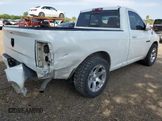 2012 Ram 1500 ST with VIN 3C6JD6AK8CG136475, listed as a Copart auction lot 79764154 with 157,254 mi miles and Clean title. Bid and sale history available at DreamBid. Image 3.