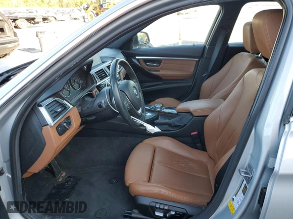 2016 BMW 3 Series 328i with VIN WBA8E9G58GNT47368, listed as a Copart auction lot 52443285 with 46,283 mi miles and Salvage Title. Bid and sale history available at carsss.com. Image 7.