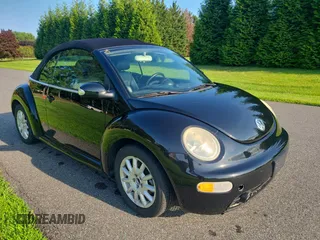 2005 Volkswagen Beetle GLS with VIN 3VWCM31Y35M368133, listed as a Copart auction lot 64895155 with 70,954 mi miles and Clean title. Bid and sale history available at DreamBid. Image 1.