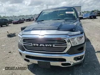 2021 Ram 1500 Big Horn with VIN 1C6SRFFT4MN657323, listed as a Copart auction lot 57825045 with 20,584 mi miles and Salvage title. Bid and sale history available at DreamBid. Image 14.