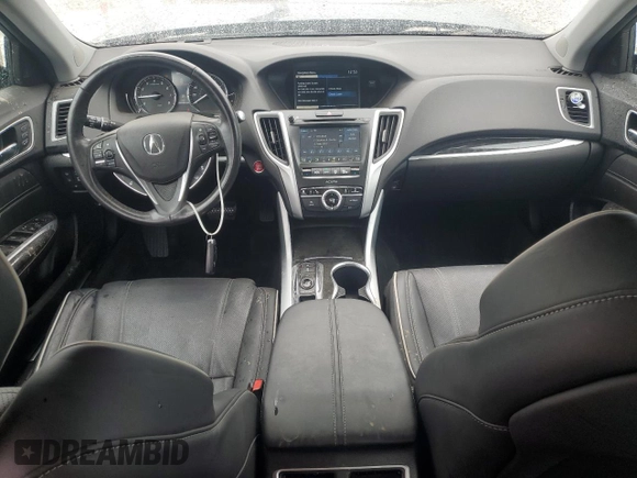 2018 Acura TLX Advance with VIN 19UUB3F79JA006426, listed as a Copart auction lot 63210485 with 64,145 mi miles and Salvage title. Bid and sale history available at DreamBid. Image 8.