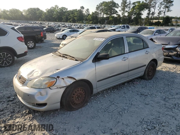2008 Toyota Corolla CE with VIN 1NXBR32EX8Z969863, listed as a Copart auction lot 55164615 with Not Provided miles and Clean Title. Bid and sale history available at DreamBid. Image 1.
