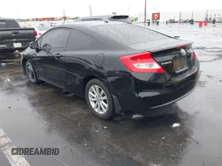 2012 Honda Civic Cpe EX-L with VIN 2HGFG3B02CH508296, listed as a IAAI auction lot 41739919 with 147,677 mi miles. Bid and sale history available at carsss.com. Image 3.