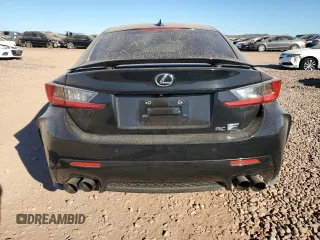 2016 Lexus RC F with VIN JTHHP5BC1G5005755, listed as a Copart auction lot 79686404 with 58,085 mi miles and Salvage Title. Bid and sale history available at carsss.com. Image 6.