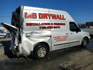 2012 Nissan NV SV with VIN 1N6AF0LYXCN115147, listed as a Copart auction lot 79483744 with 304,076 mi miles and Salvage Title. Bid and sale history available at carsss.com. Image 3.